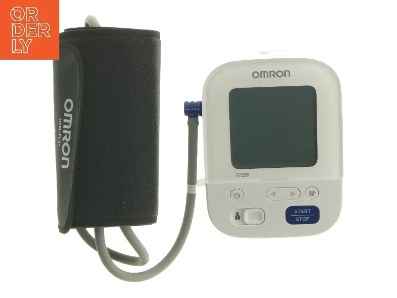 Billede 1 - Omron blodtryksmåler fra Omron (str. 14,5x10,5 cm)