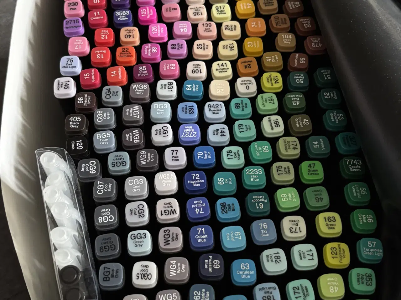 Billede 2 - Twin markers 192 plus malebog