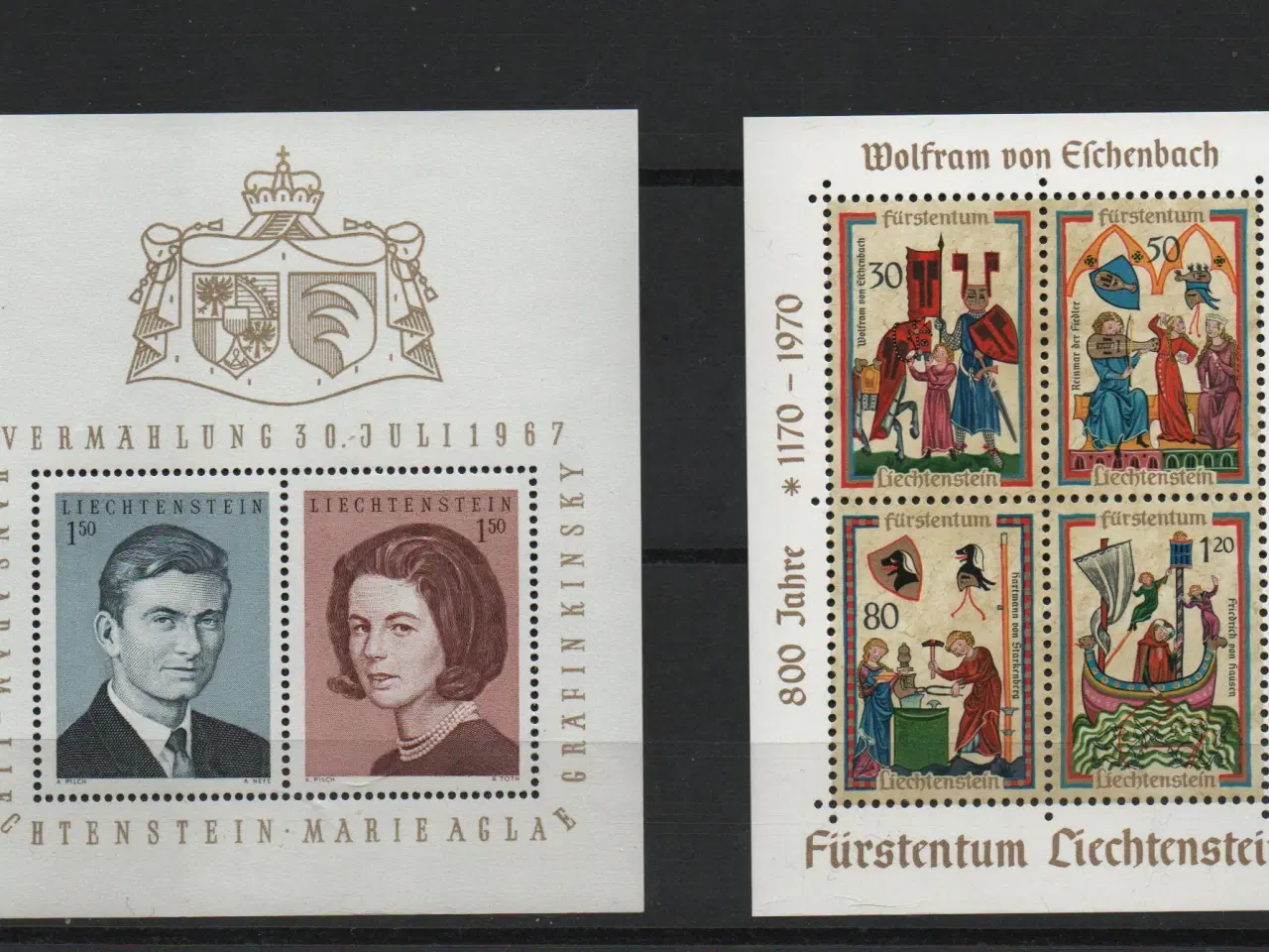 Billede 3 - Liechtenstein frimærker