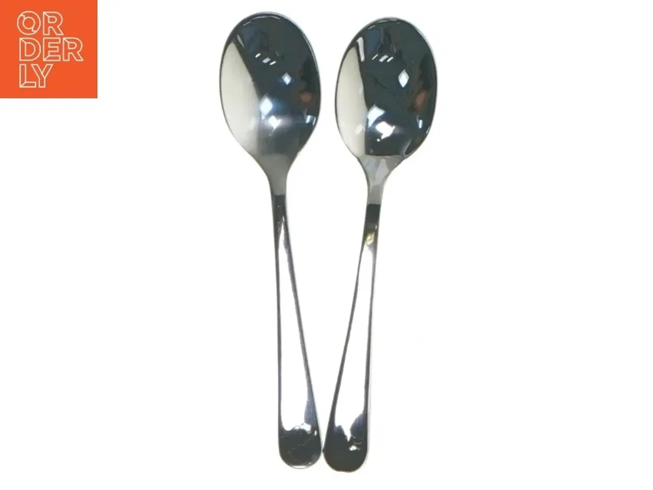 Billede 1 - To rustfri stål skeer fra IKEA (str. 2 styk. 12 cm)