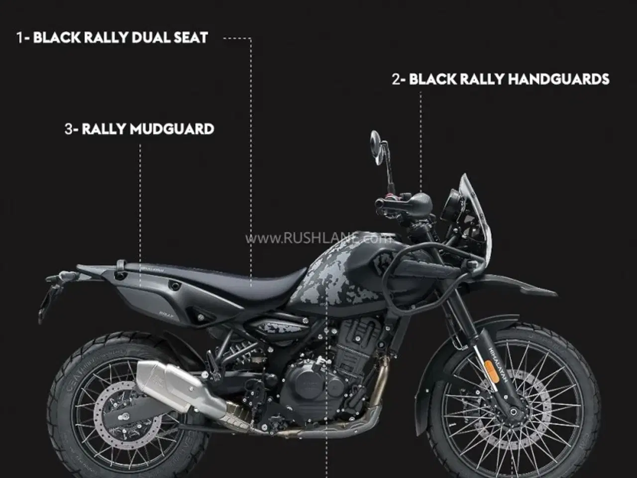 Billede 2 - Royal Enfield Himalayan 450 Mana Black
