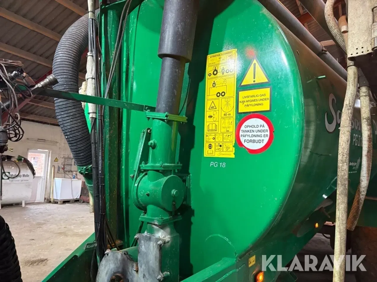 Billede 9 - Gyllevogn med spreder Samson PG 18