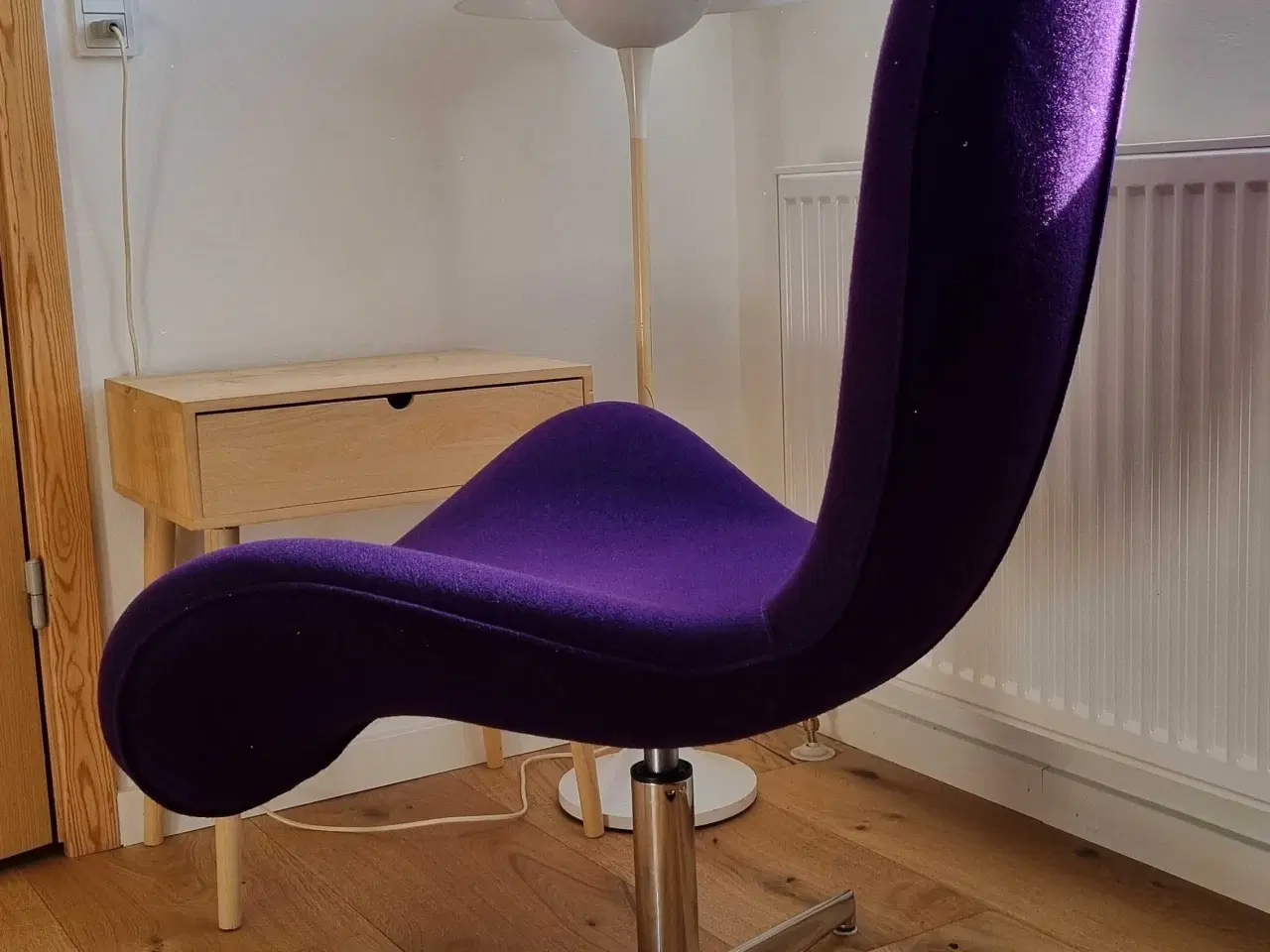 Billede 7 - Flot Sinnerup stol i Verner Panton-stil