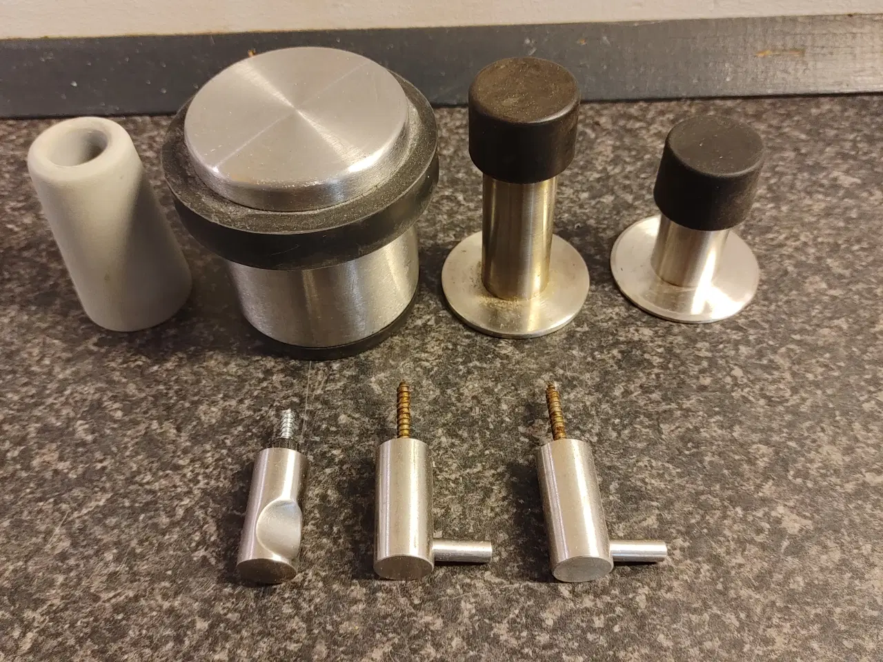 Billede 1 - Rustfri dørstoppere & ophæng