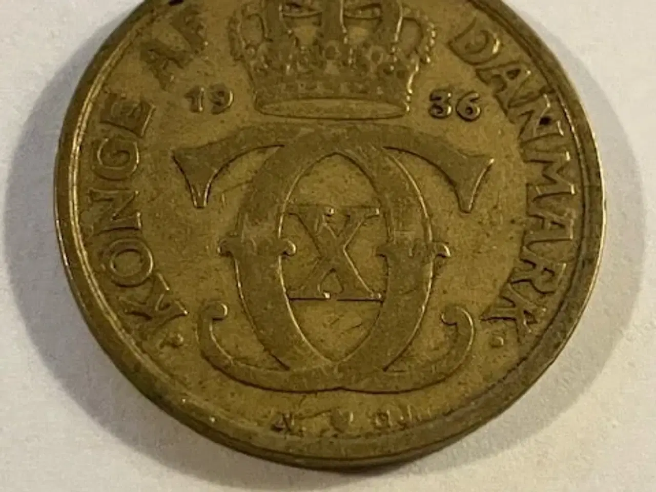 Billede 1 - 1 krone 1936 Danmark