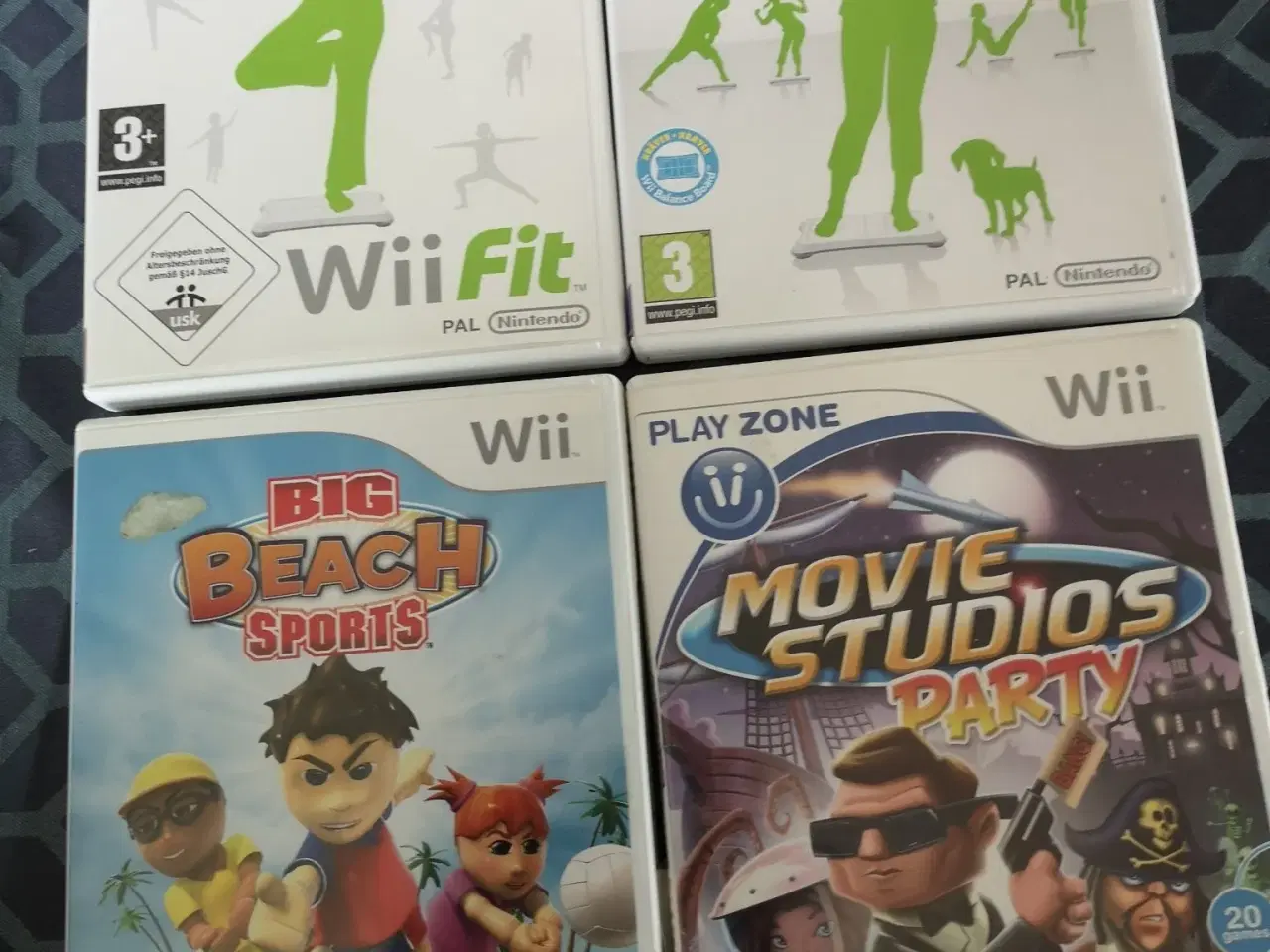 Billede 1 - Wii fit/fit plus og 2 sjove wii spil.
