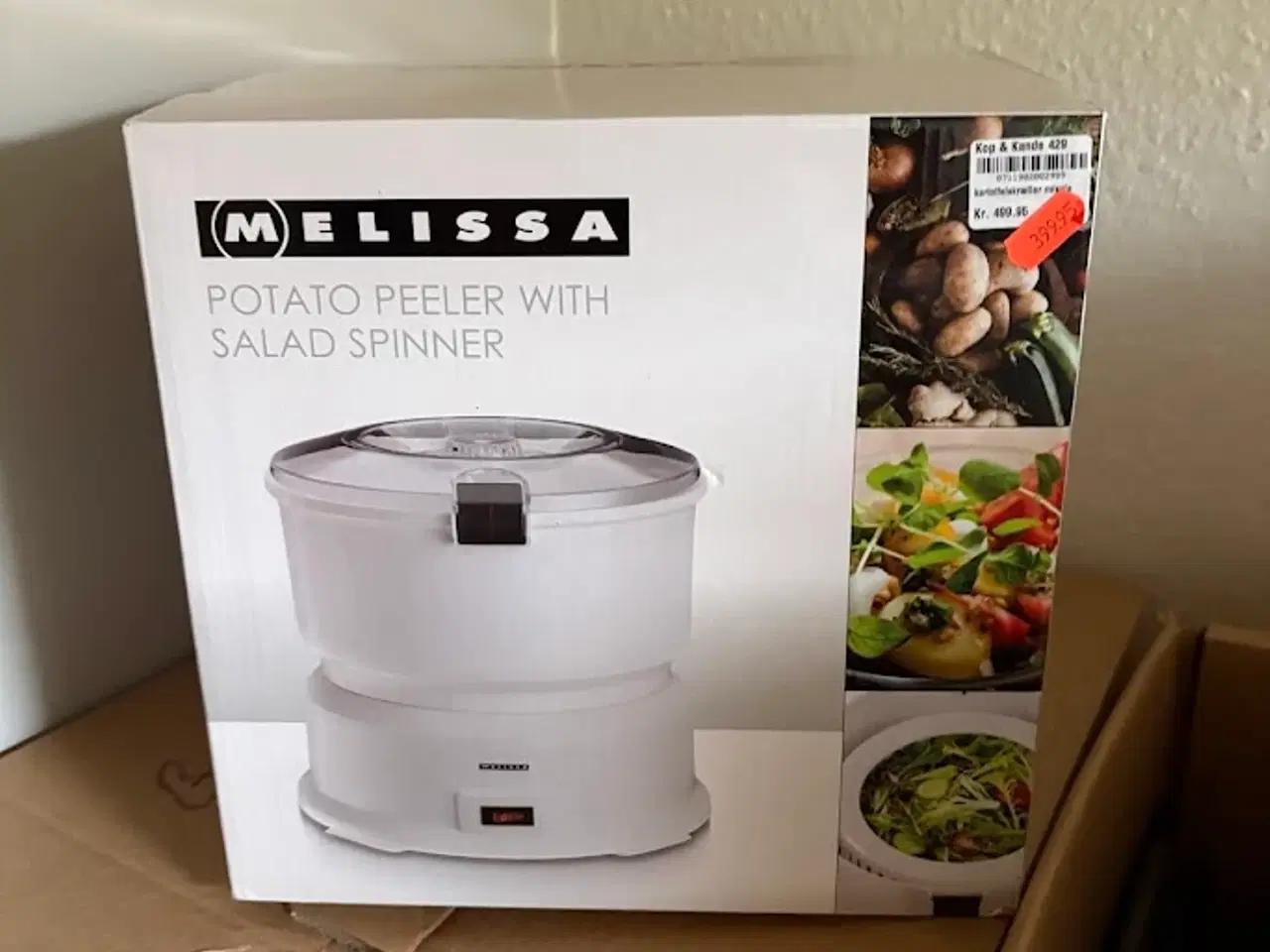 Billede 1 - kartoffelskræller og salt skyller Mellissa