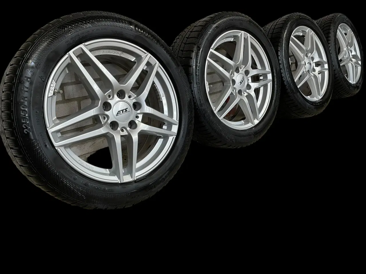 Billede 2 - 17 Mercedes C 225/50r17 Ref.244 vinter