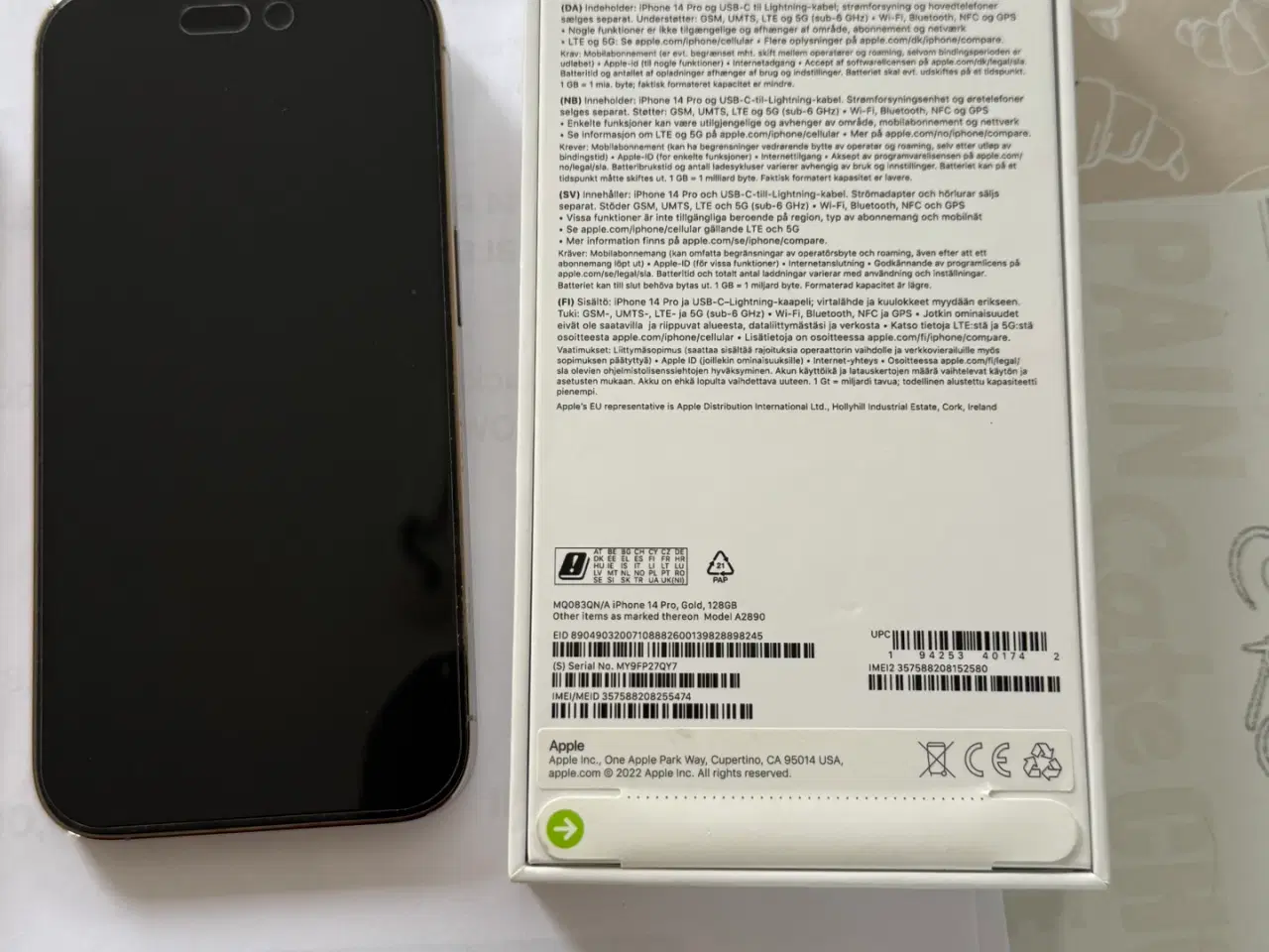 Billede 5 - Super Lækker og Yderst Velholdt   iPhone 14 Pro 