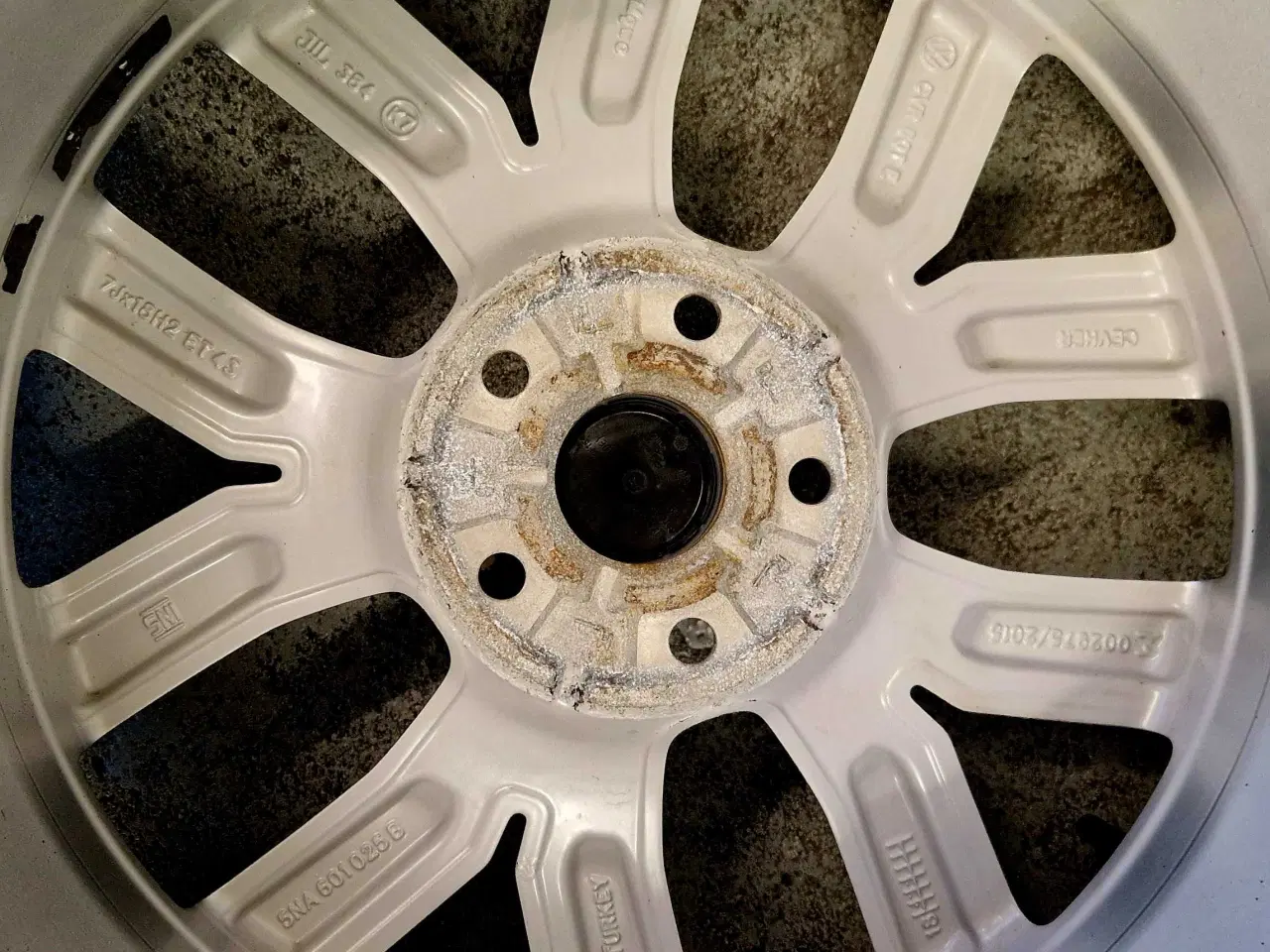 Billede 5 - VW TIGUAN ORIGINAL ALUFÆLGE MED SOMMERDÆK 