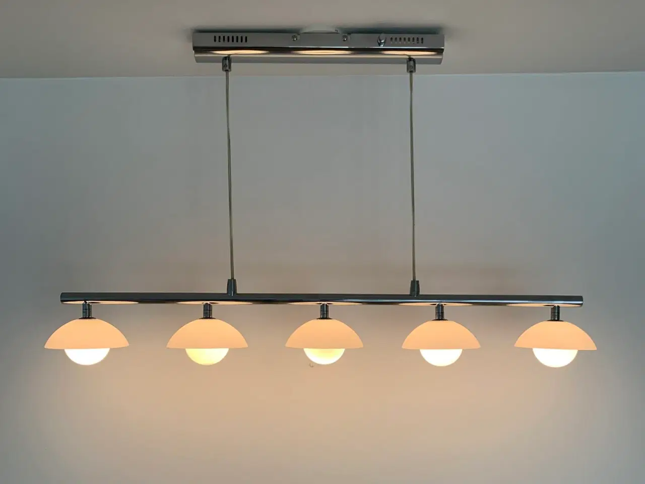 Billede 1 - Pendel lampe med 5 skærme