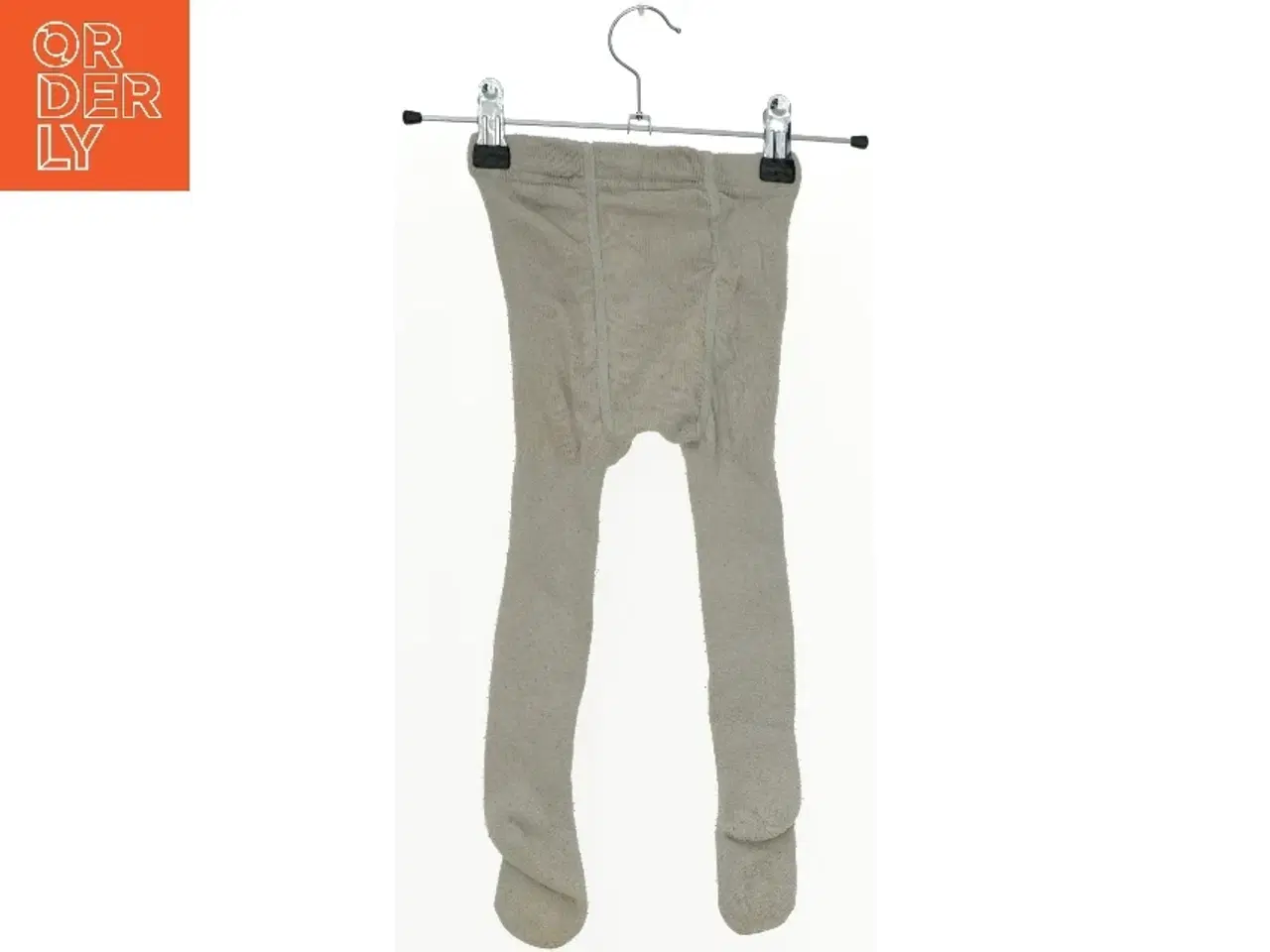 Billede 2 - Børnestrømpebukser i lysegrå (str. 104)