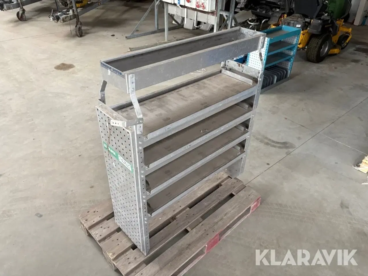 Billede 4 - Reol Finnerup System til kassevogn