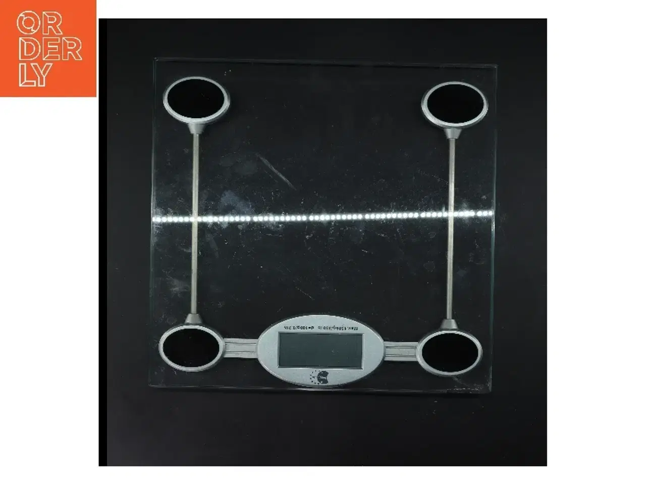 Billede 1 - Digital badevægt (str. 30,5x30,5 cm)