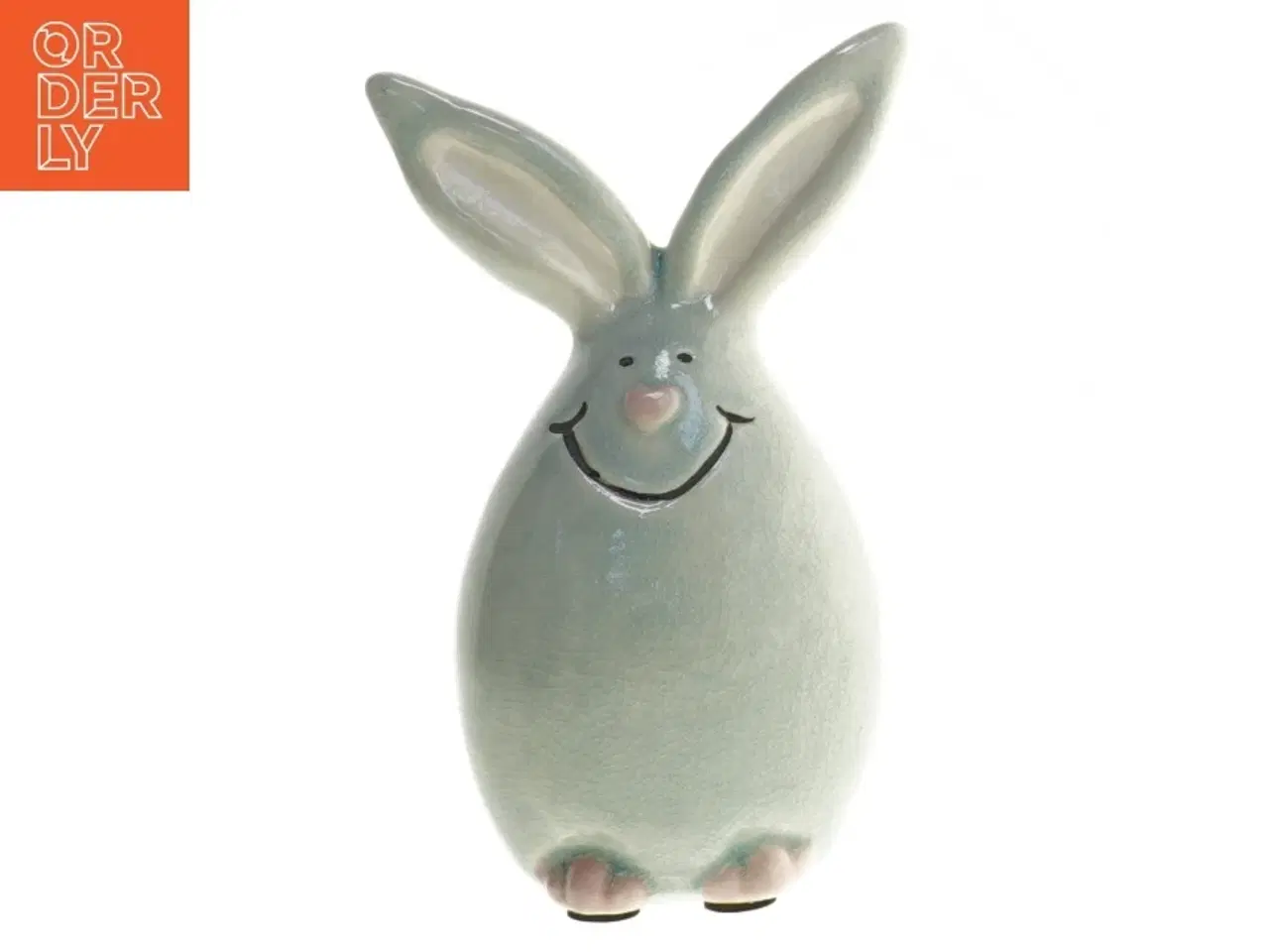 Billede 3 - Keramik kaninfigurer fra Grønne Hjem (str. 15 cm)