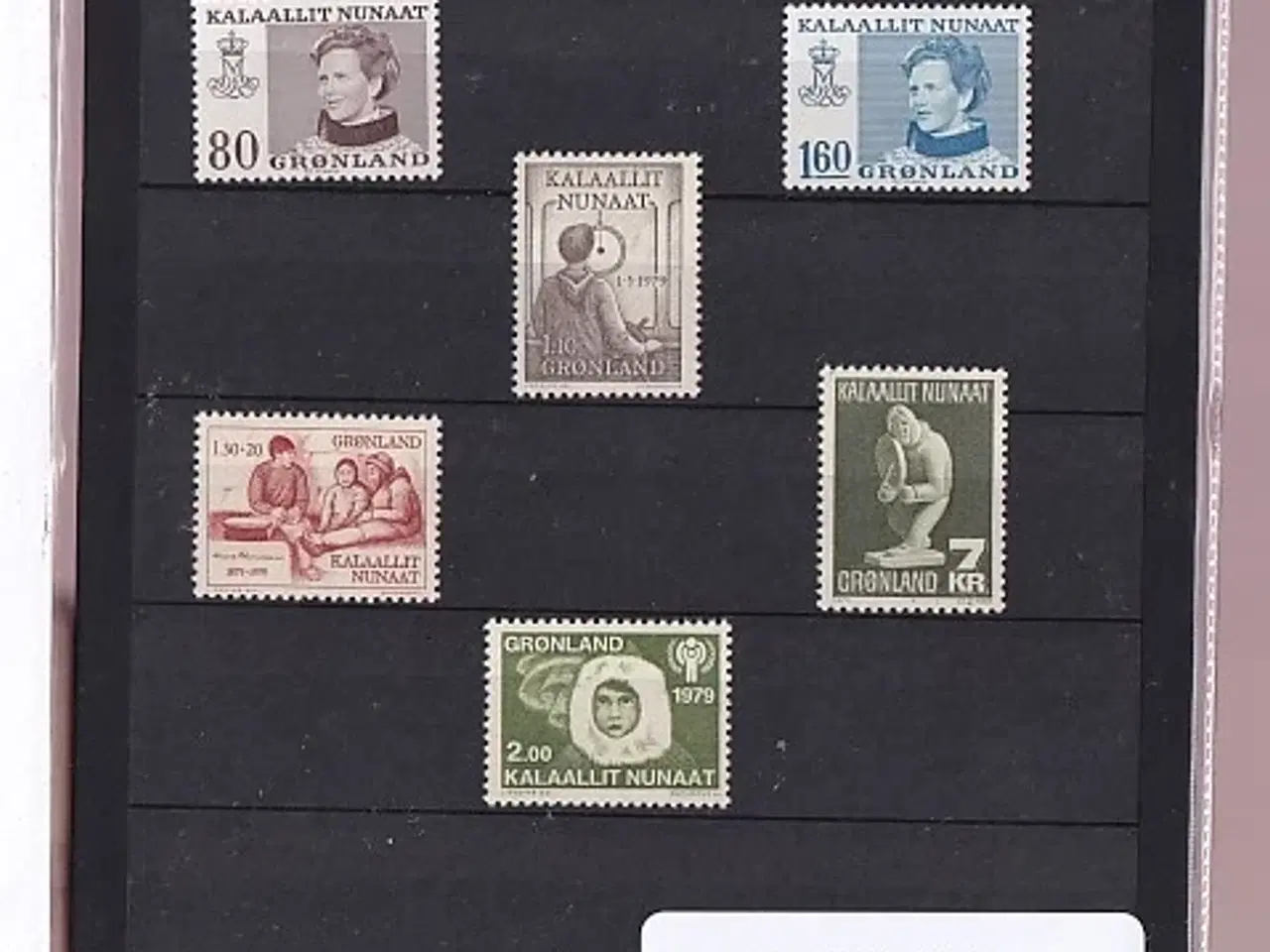 Billede 1 - Grønland - 1979 Frimærker Komplet - Postfrisk