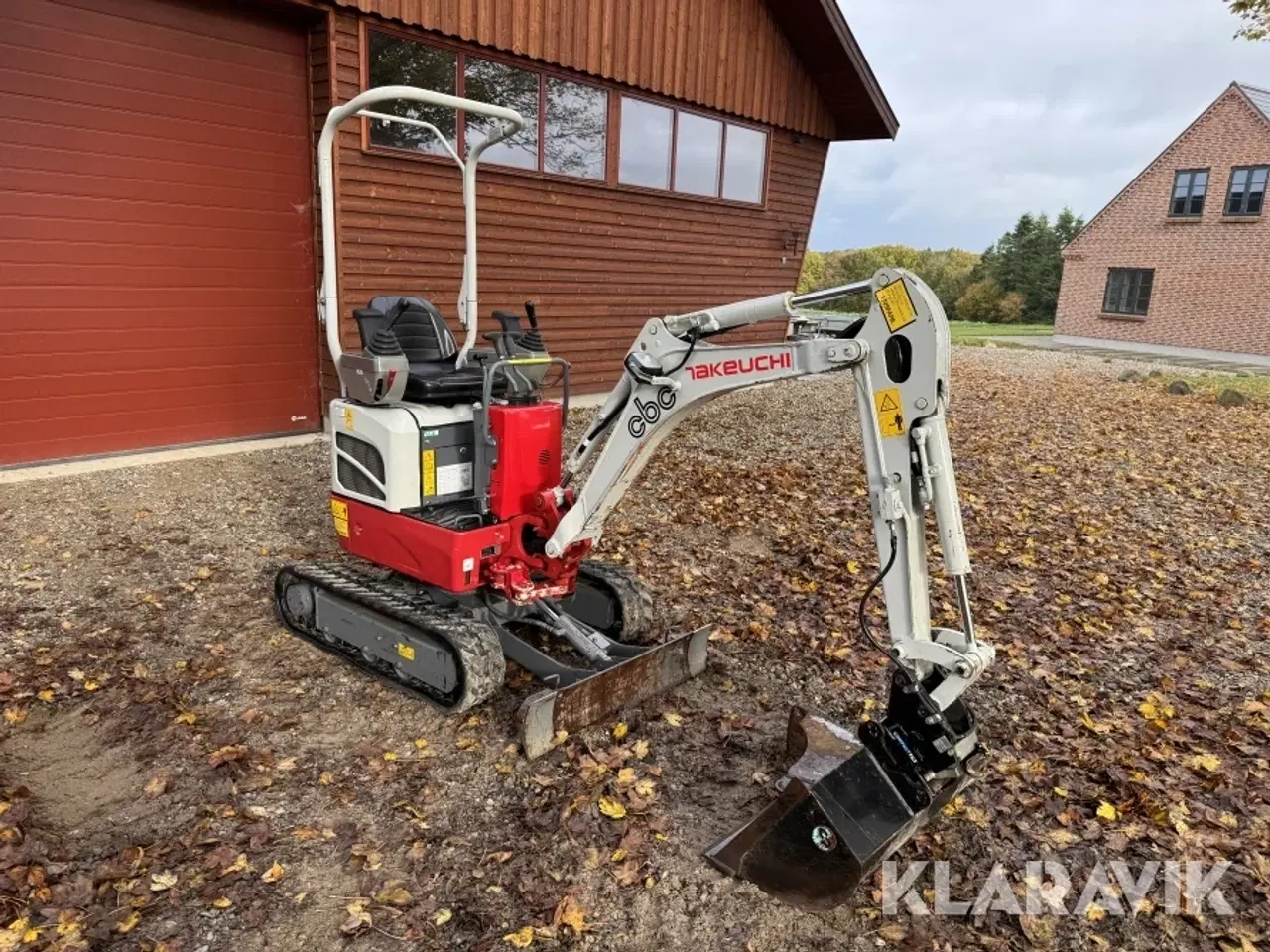 Billede 3 - Minigraver Takeuchi TB210R