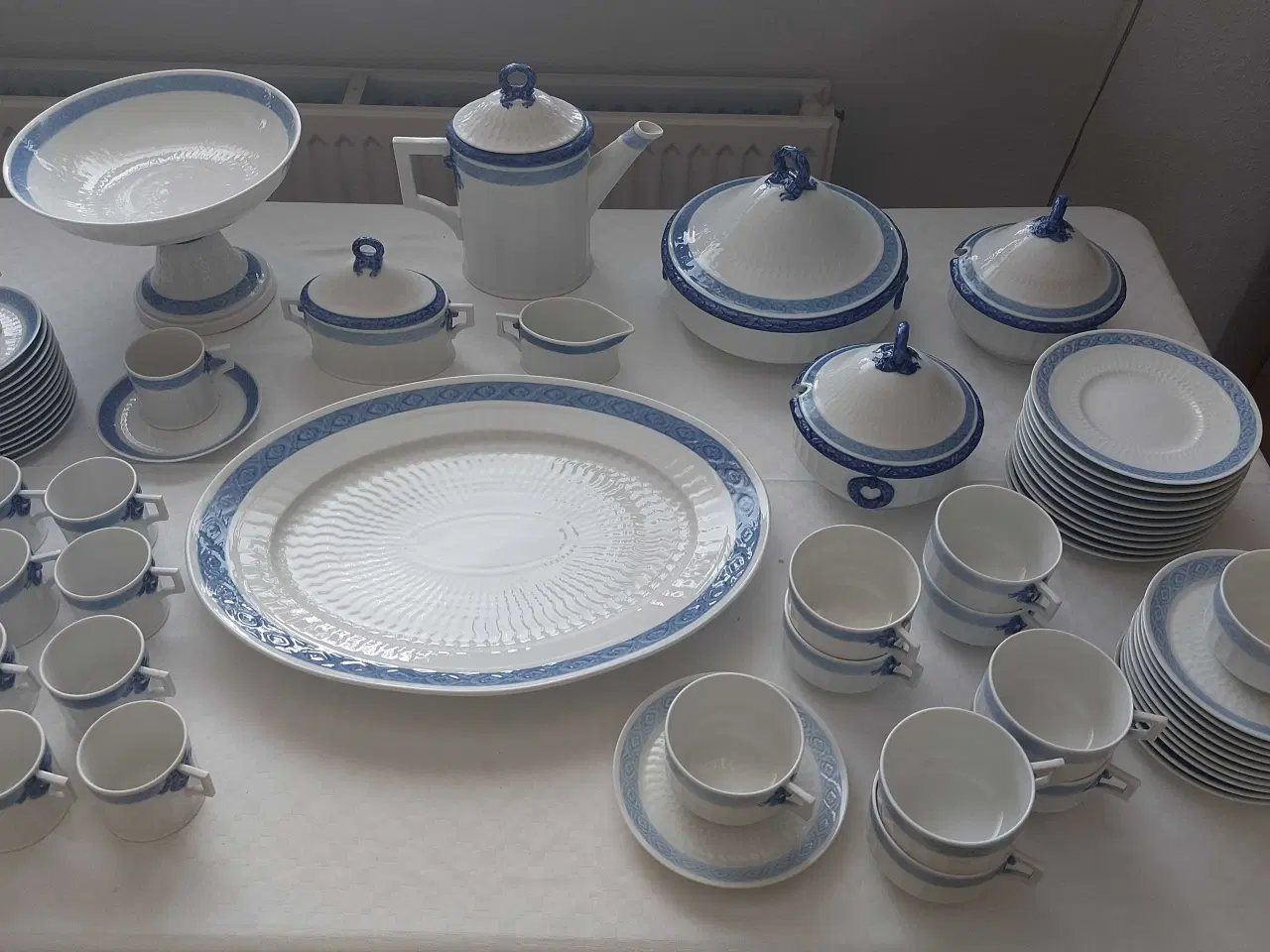 Billede 9 - Blå Vifte Royal Copenhagen Spisestel