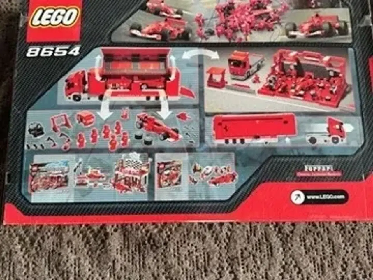 Billede 2 - LEGO 8654 – Scuderia Ferrari Truck