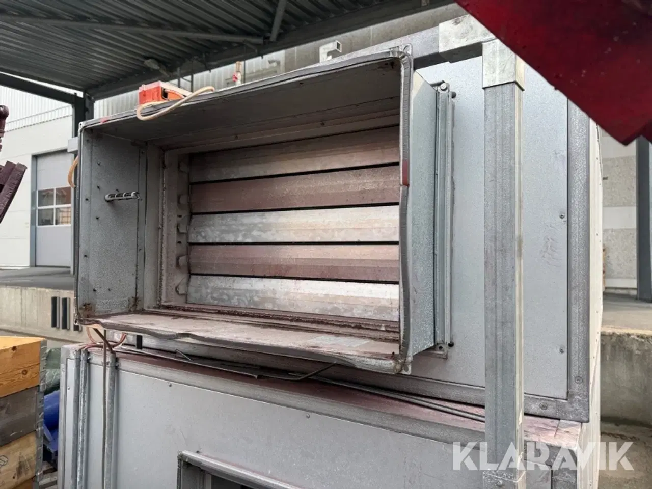 Billede 5 - Ventilationsanlæg med varmeflade