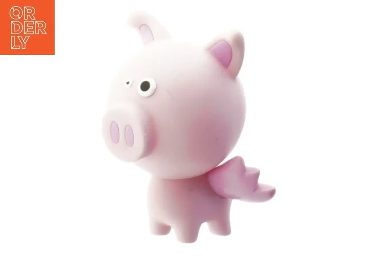 Billede 1 - Lille flyvende gris figur (str. 9 cm)