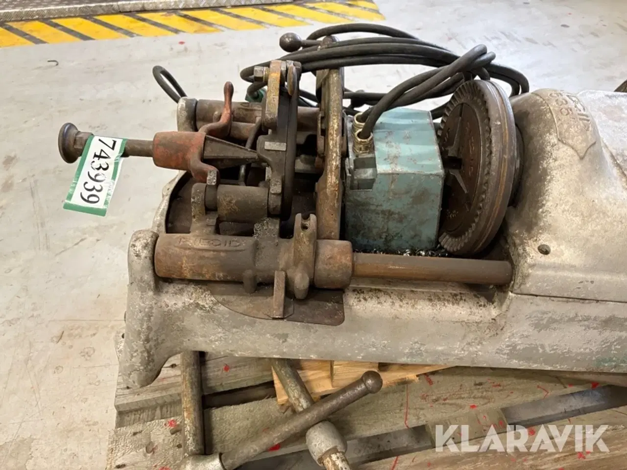 Billede 10 - Gevindskæremaskine Ridgid 535