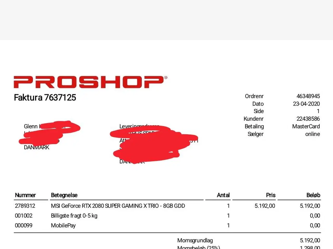 Billede 7 - Msi trio RTX 2080 super 