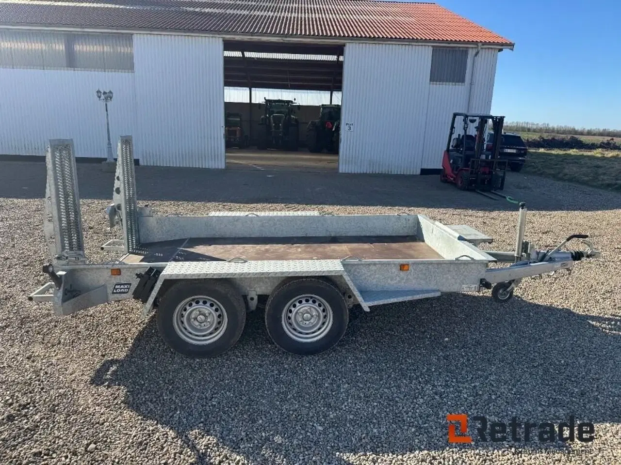 Billede 4 - Variant 2716B3 Maxi Load maskintrailer