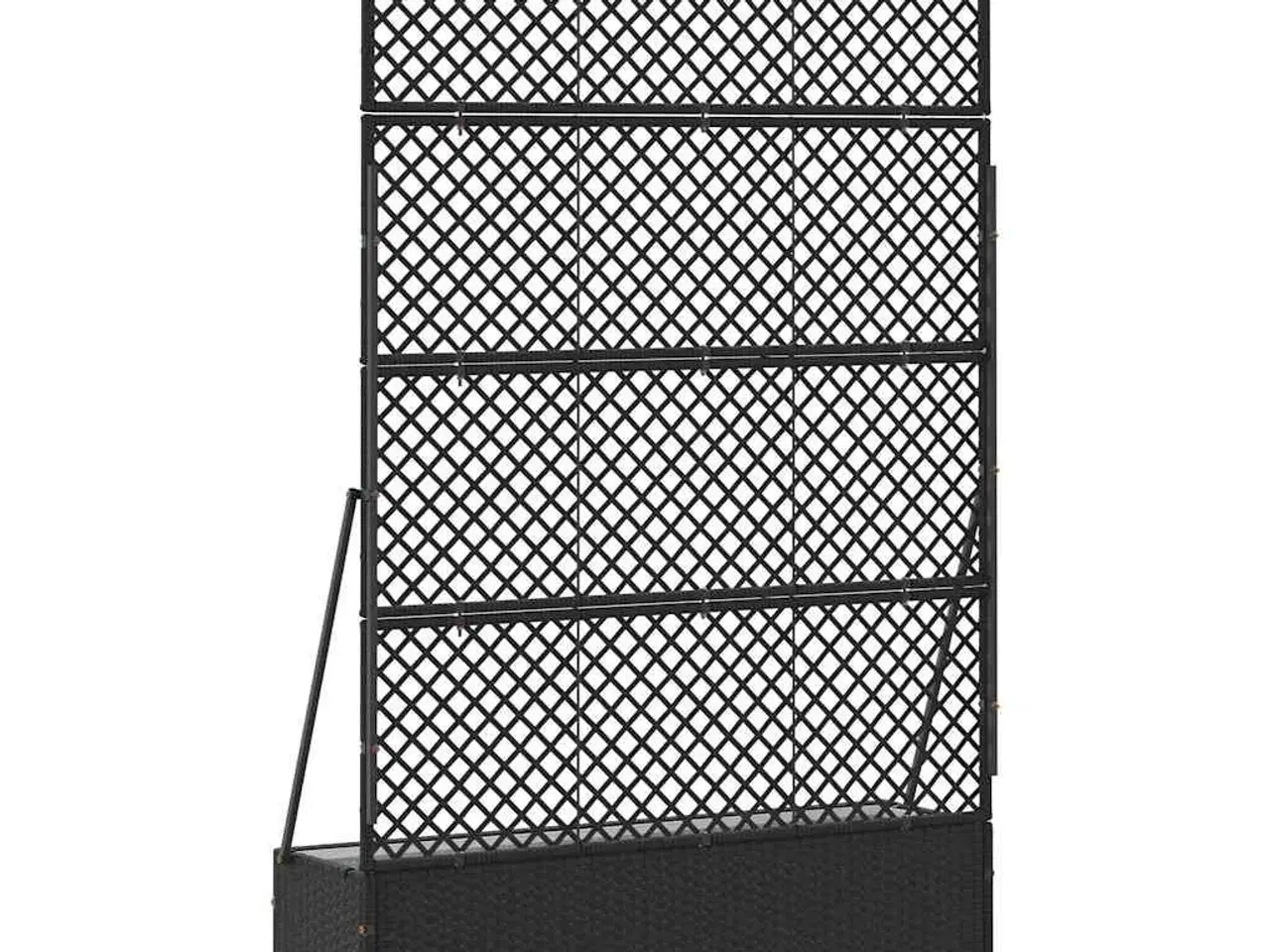 Billede 7 - Plantekasse Sort 105 x 30 x 170 cm Metal