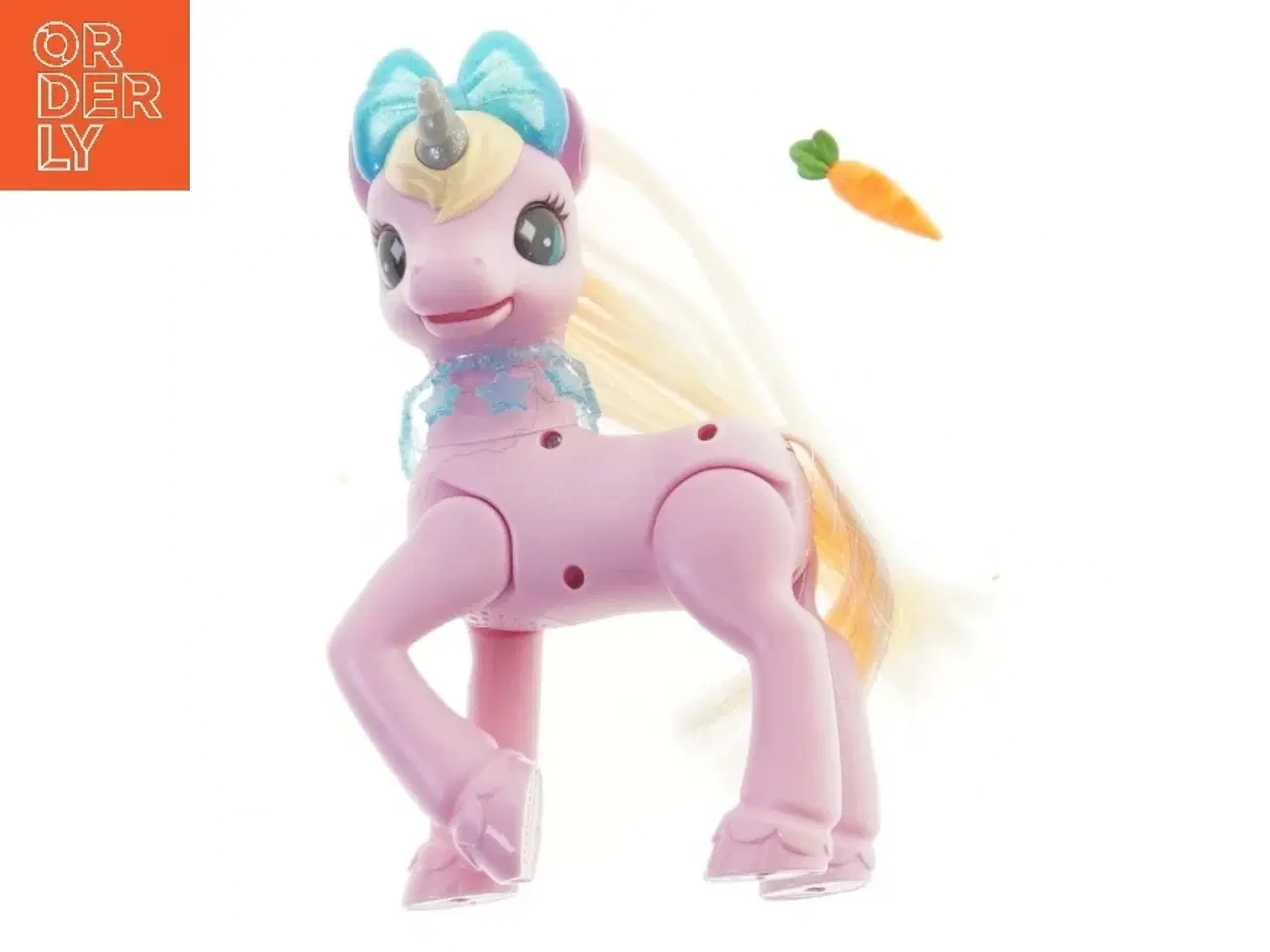 Billede 1 - Enhjørning legetøjsfigur (str. 12x20 cm)