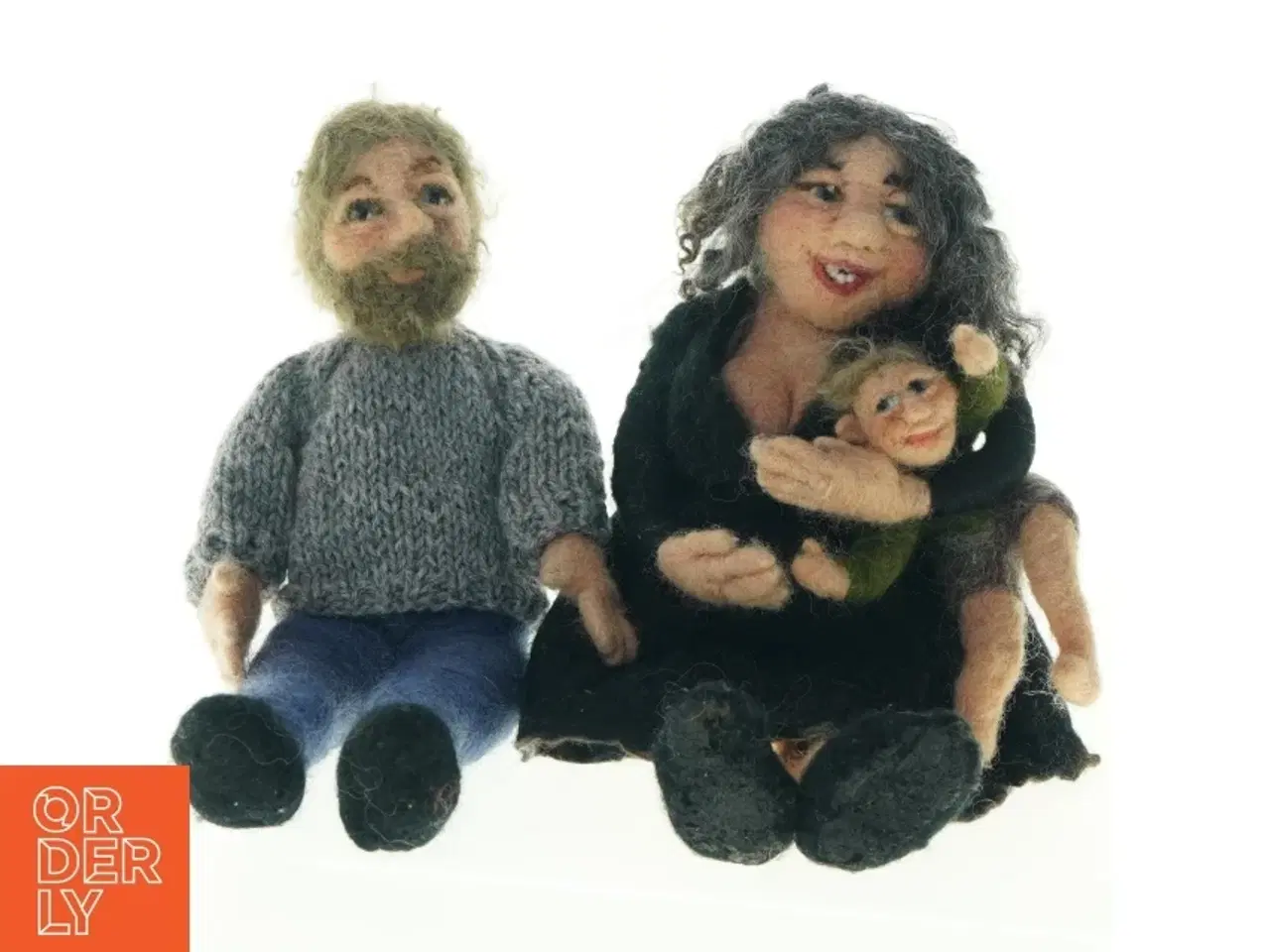 Billede 1 - Filtede figurer (str. 20 cm)