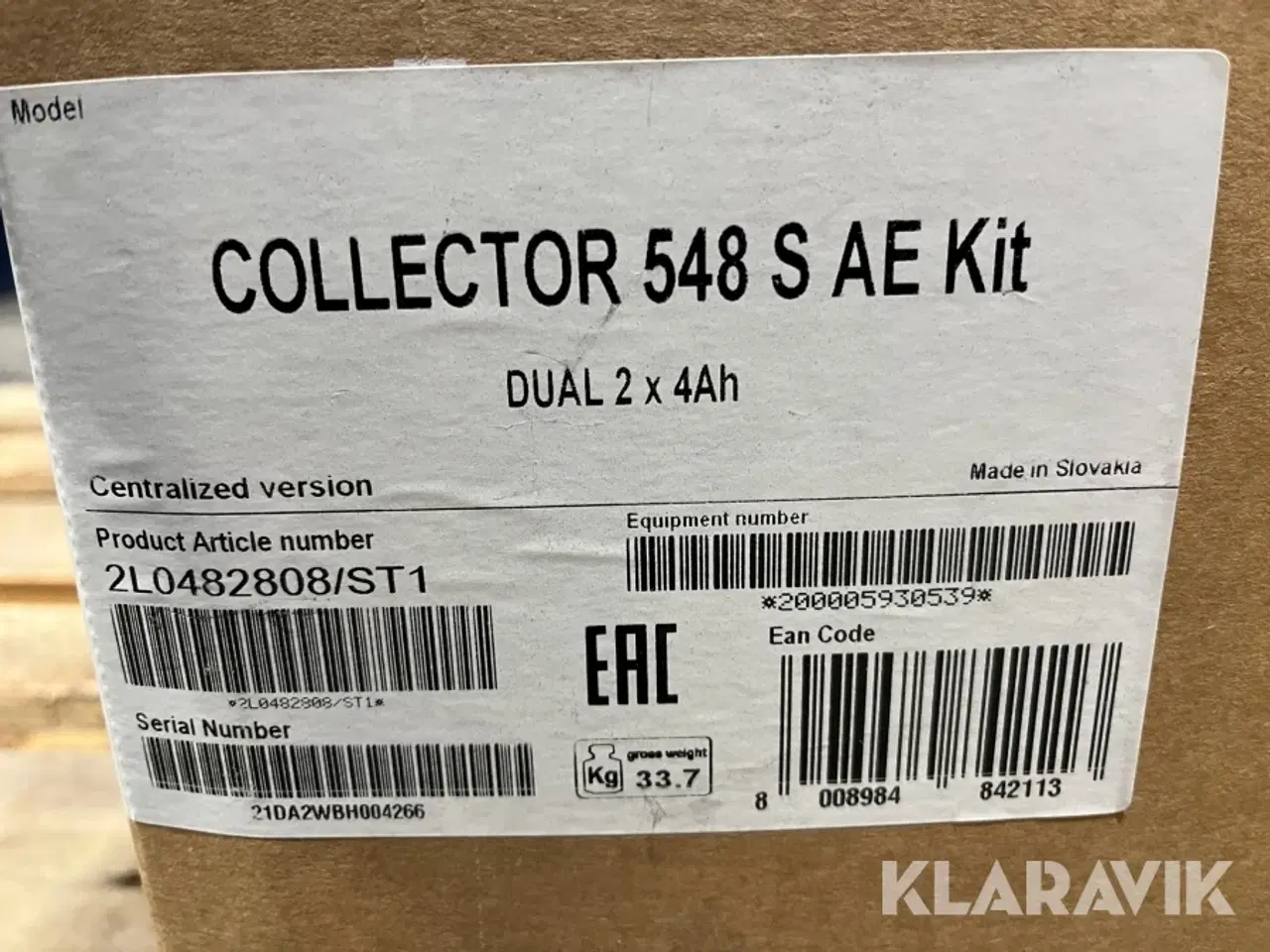 Billede 8 - Græsslåmaskine STIGA COLLECTOR 548 S AE KIT
