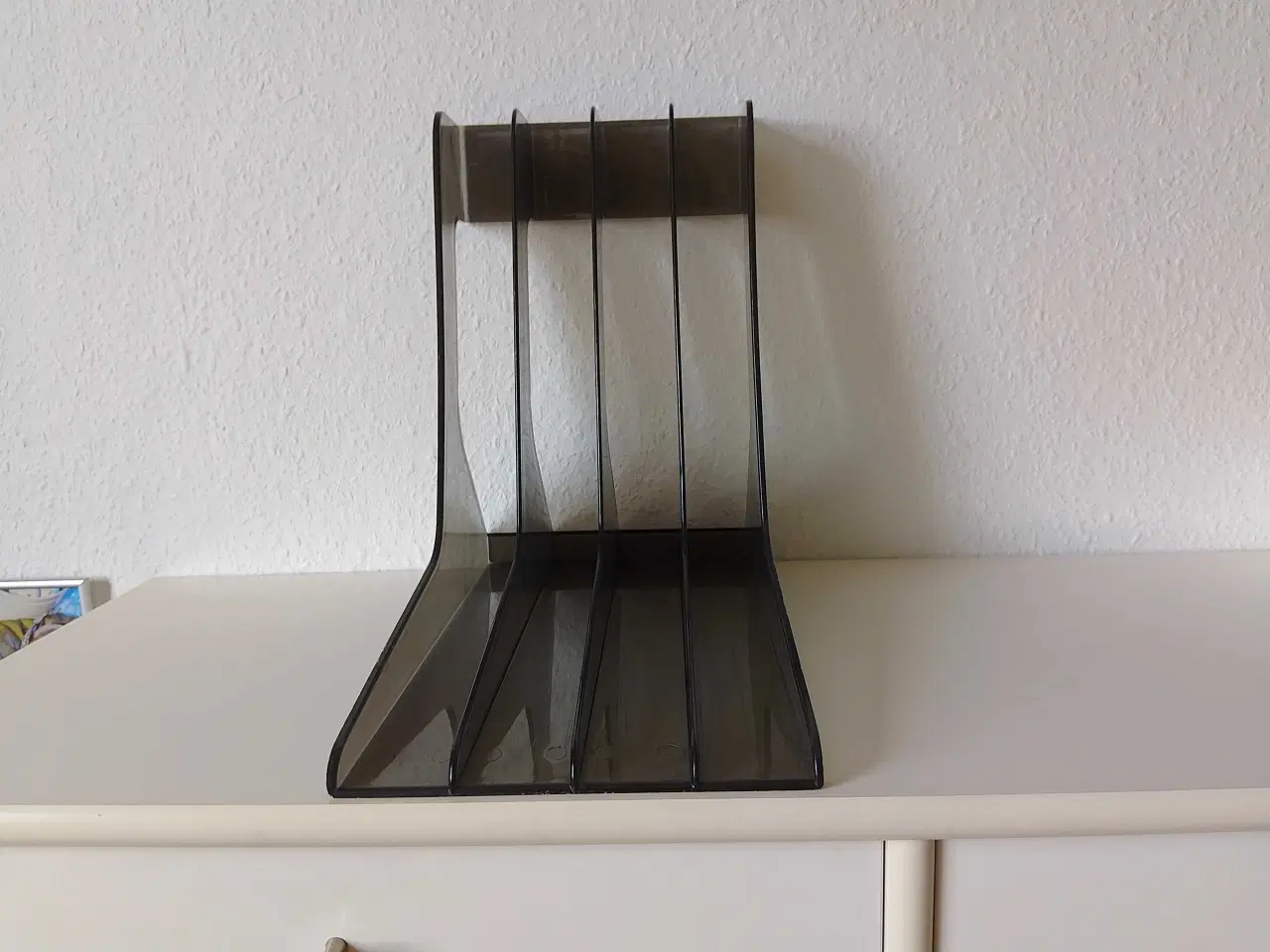 Billede 1 - LP holder røgfarvet akryl