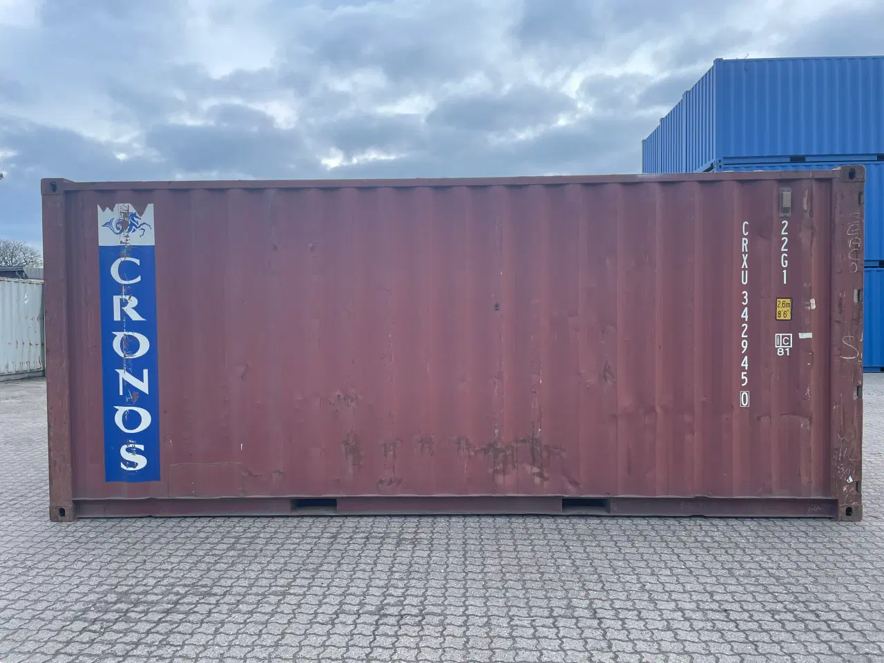 Billede 5 - 20 fods Container - ID: CRXU 342945-0