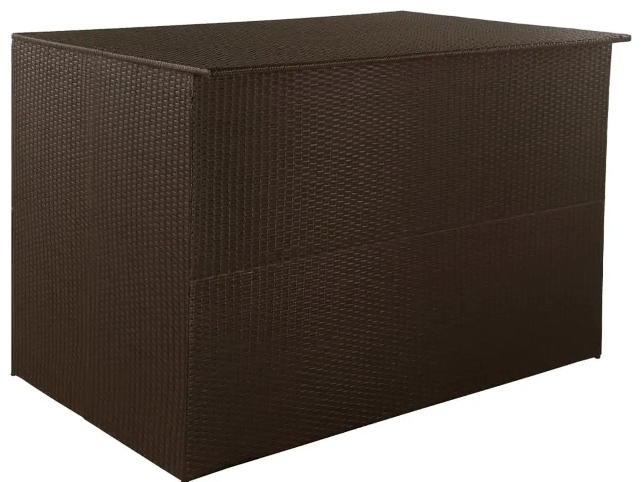 Billede 1 - Udendørs opbevaringskasse 150x100x100 cm polyrattan brun