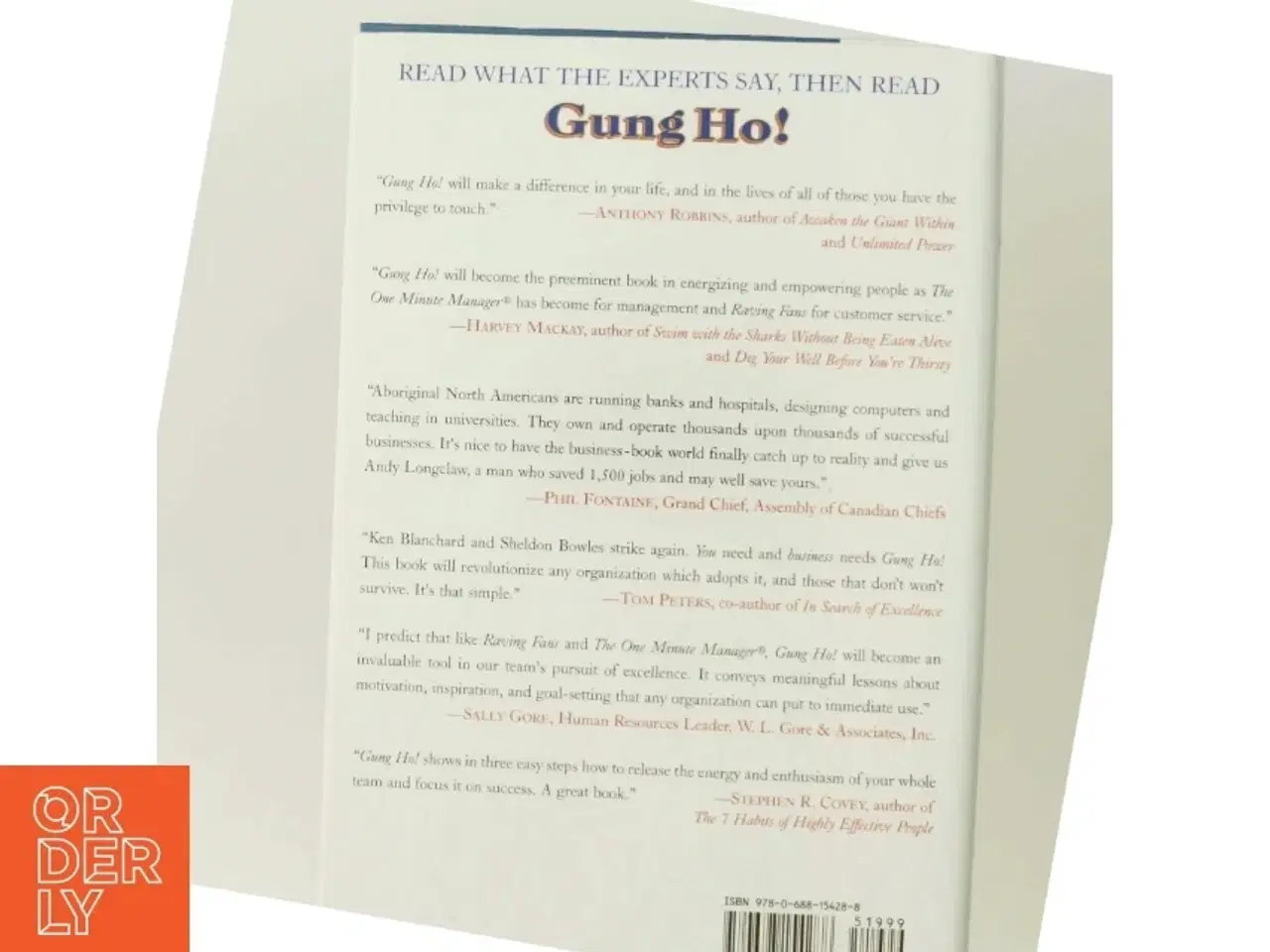 Billede 3 - Gung ho! Turn On the People in Any Organization (Bog)