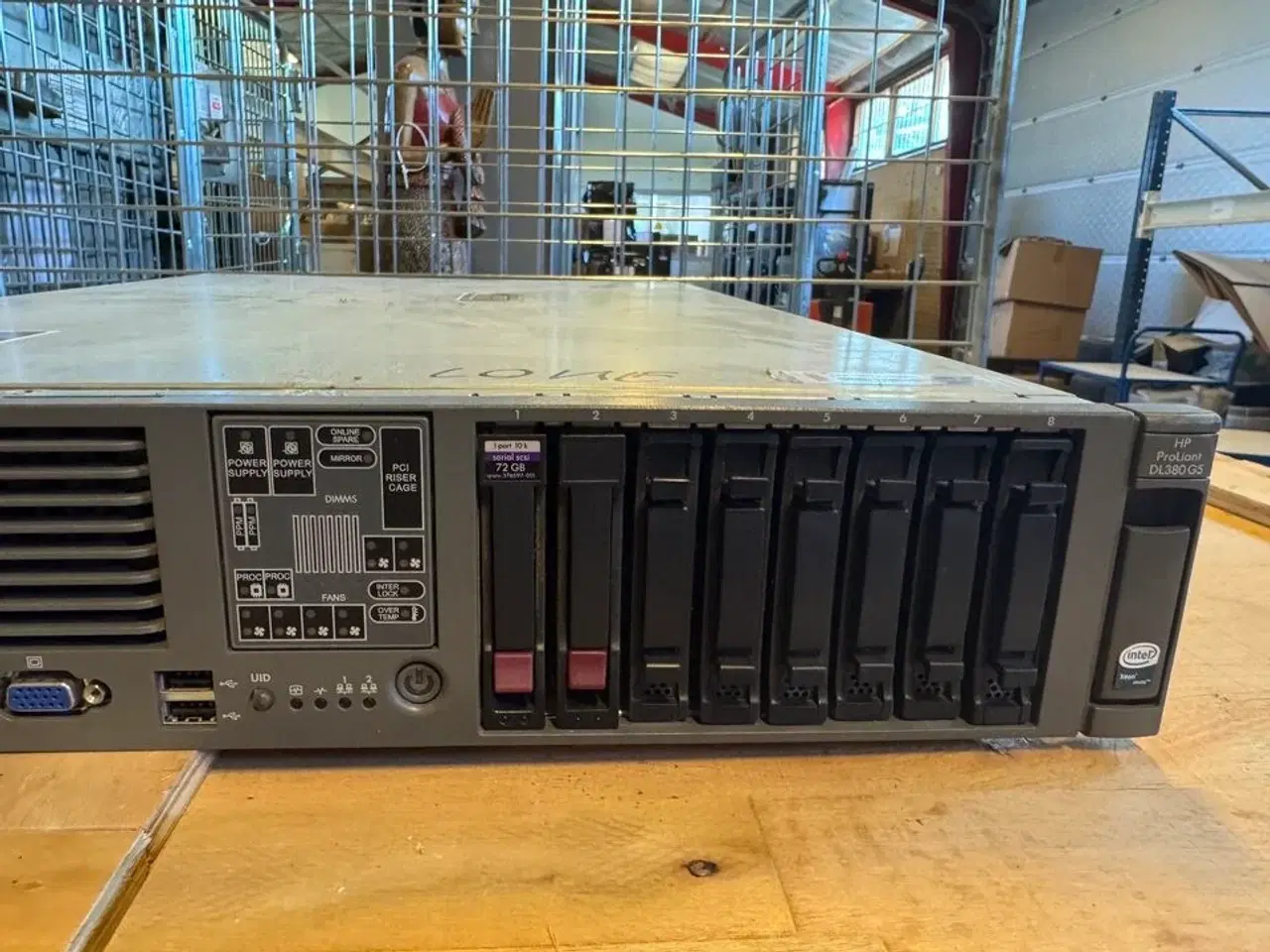 Billede 3 - HP ProLiant DL380 G5 Server