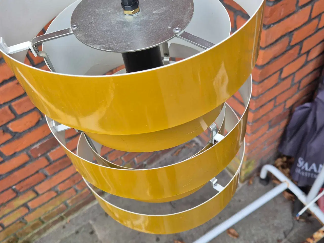 Billede 8 - Smuk karrygul Eiffel-pendel