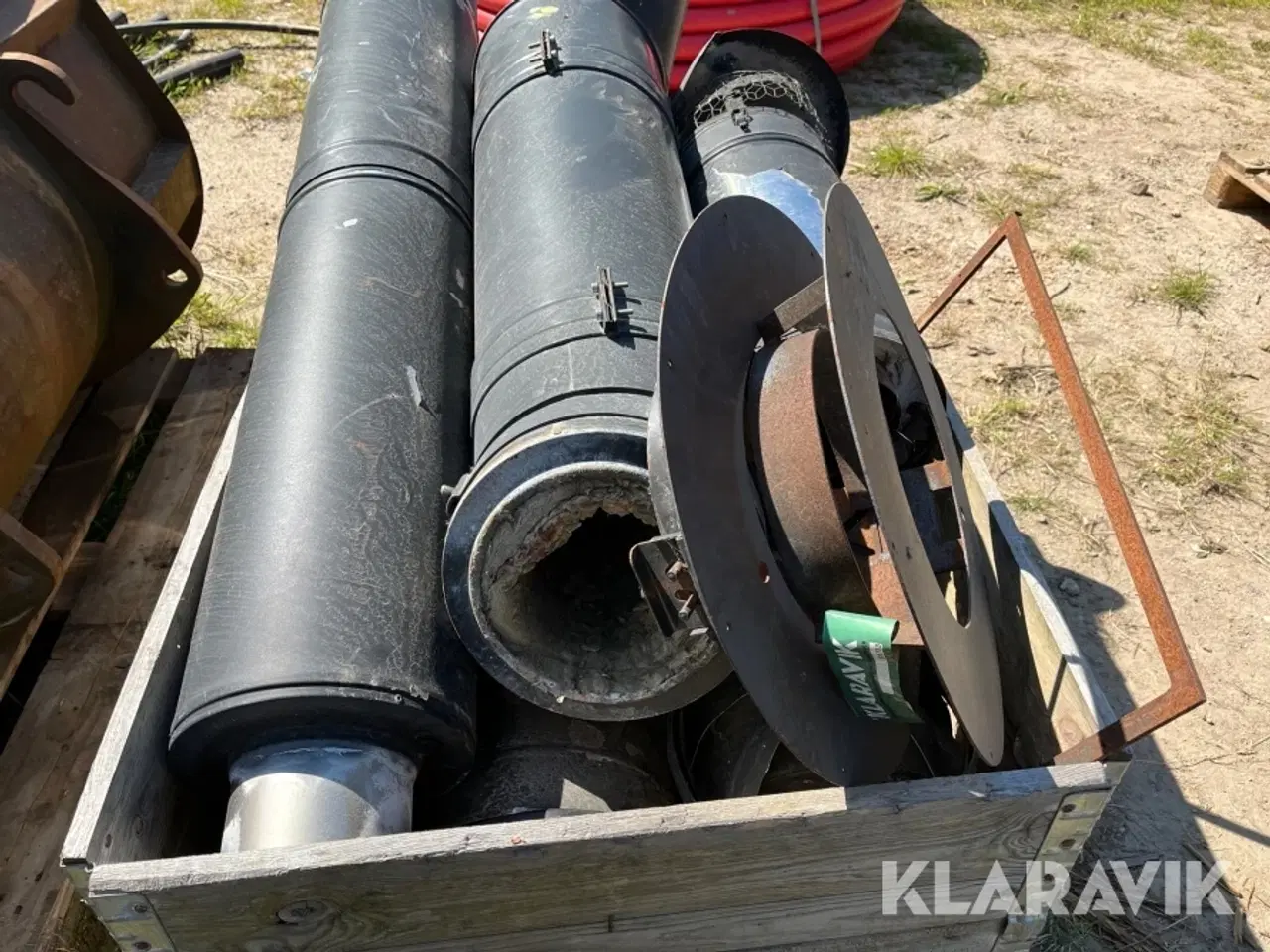 Billede 8 - Skorsten 5,7 m Rustfri  150 / 250 mm