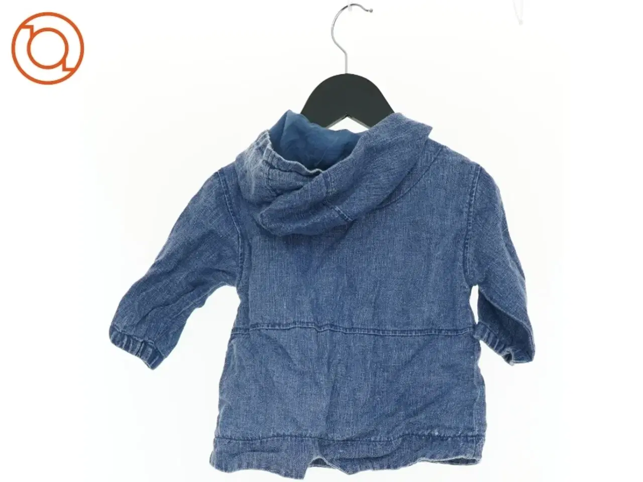 Billede 2 - Denim jakke med hætte fra PLAY UP (str. 80 cm)