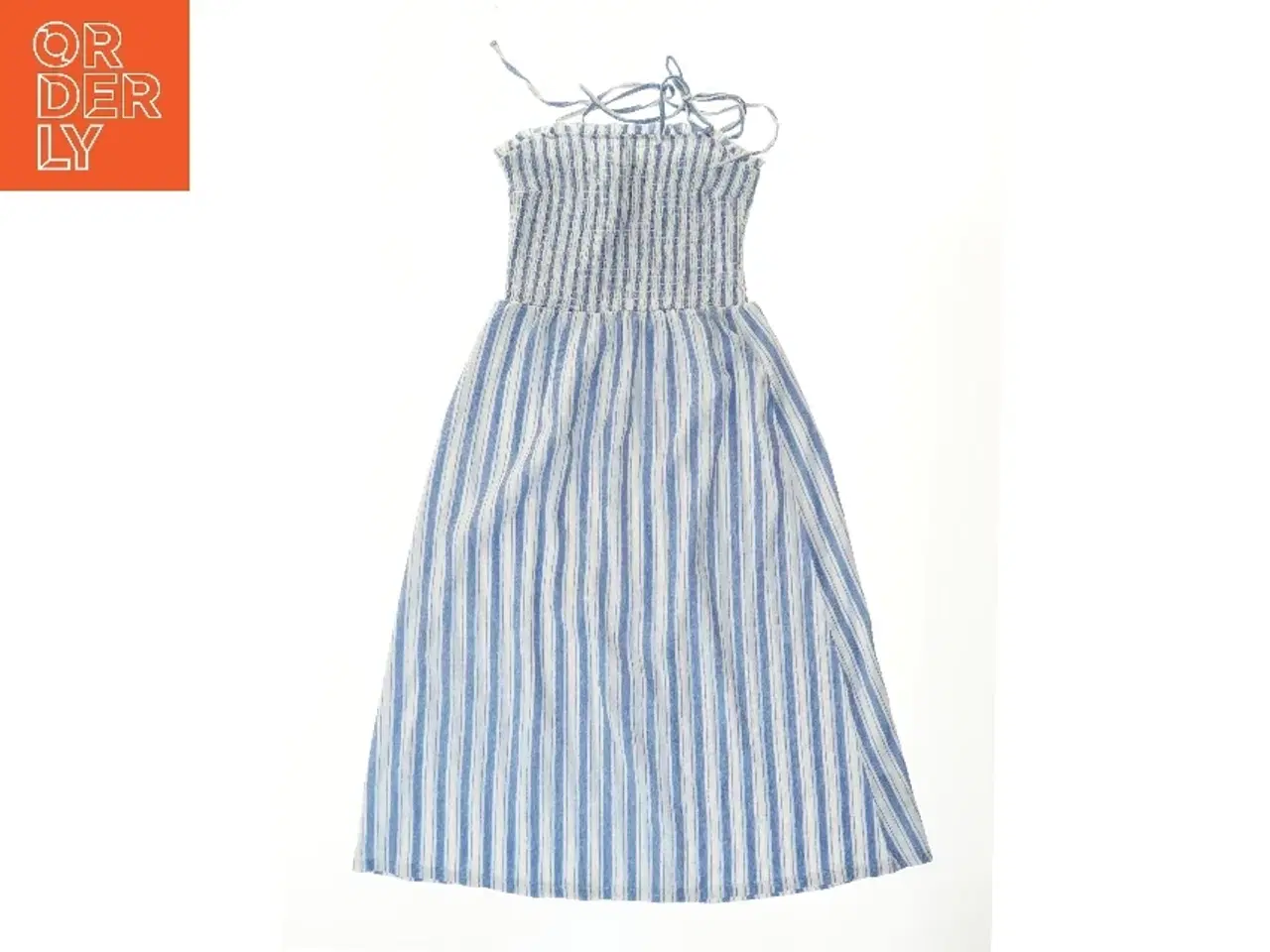 Billede 2 - Sommerkjole med blå og hvide striber fra H&M (str. 146)