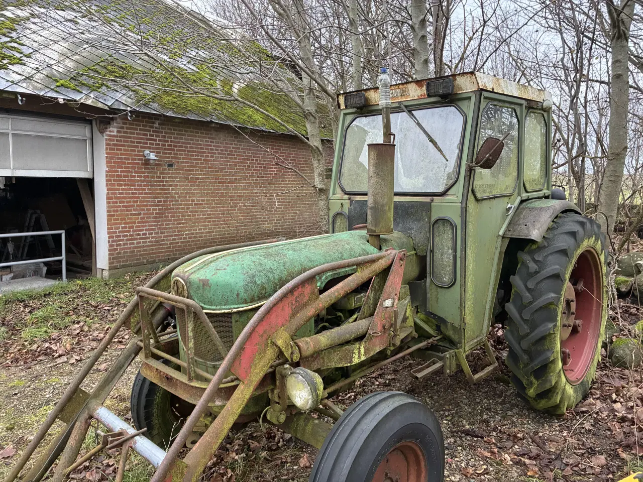 Billede 1 - Deutz 5005 med frontlæsser