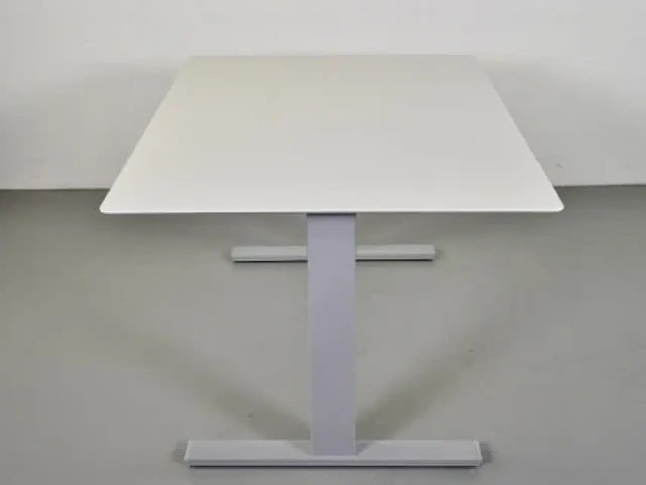 Billede 7 - Konferencebord med hvid plade og grå stel