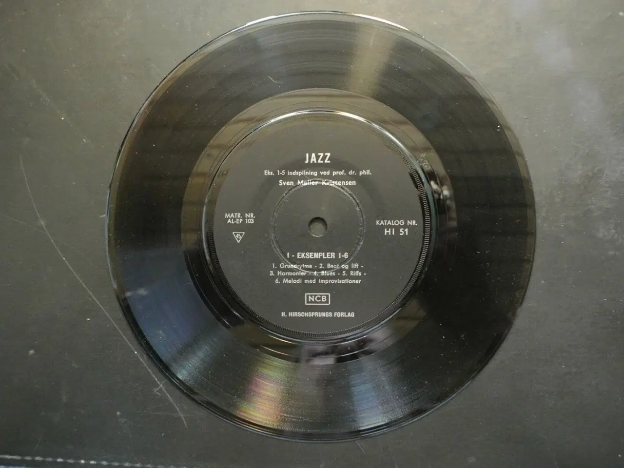 Billede 4 - jazz vedlagt ep-plade, af sven møller kristensen o