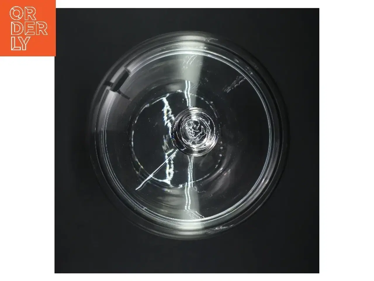 Billede 2 - Glas opbevaringskrukke med låg (str. Ø 20 cm)