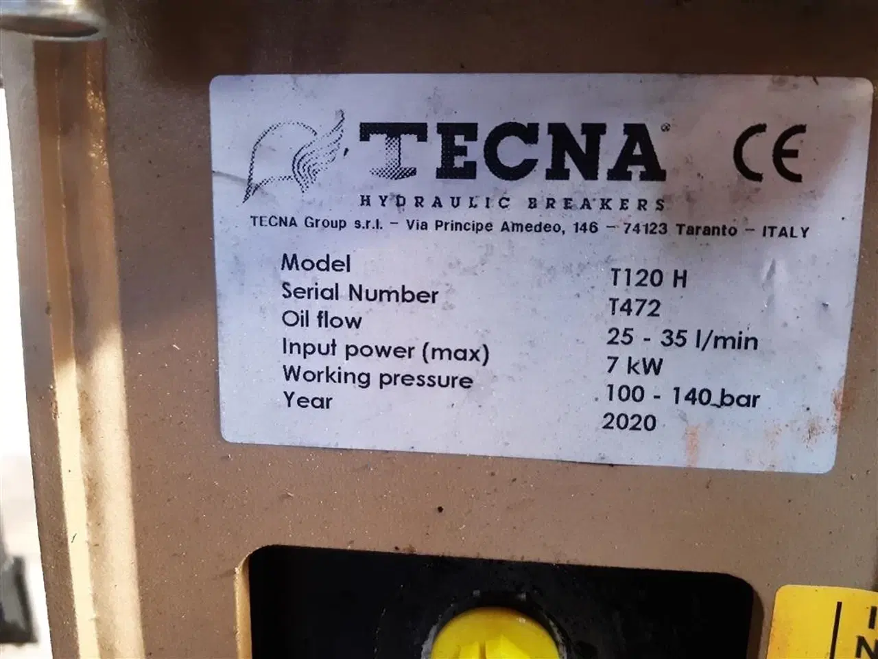 Billede 9 - - - - beton hammer til minigraver