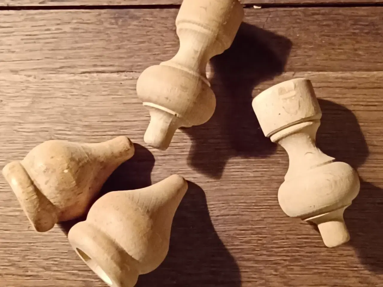 Billede 3 - Gardinstang, kosteskafts- retro