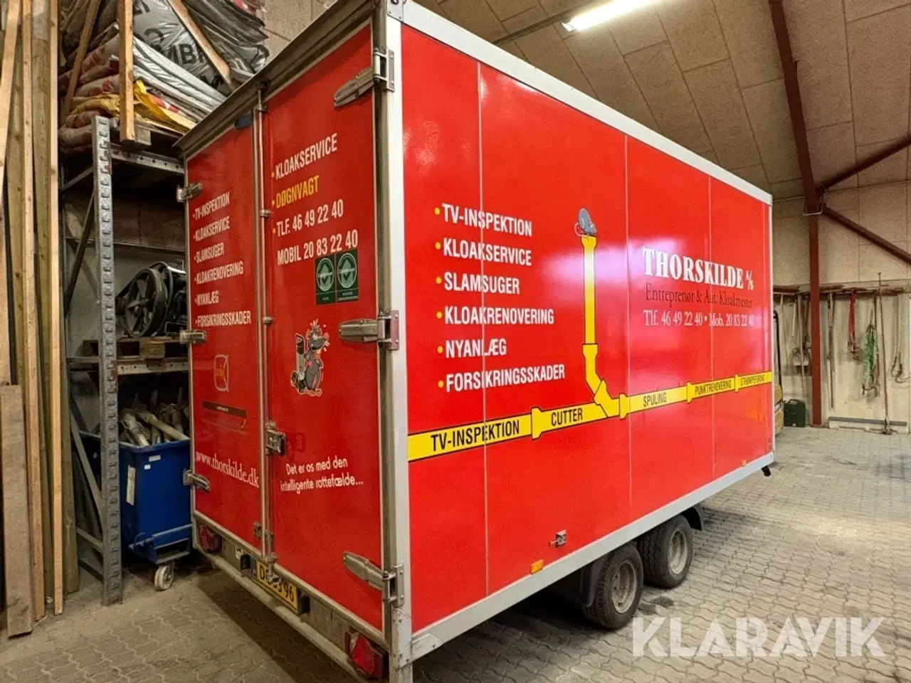 Billede 1 - Cargo trailer Humbaur 3 tons