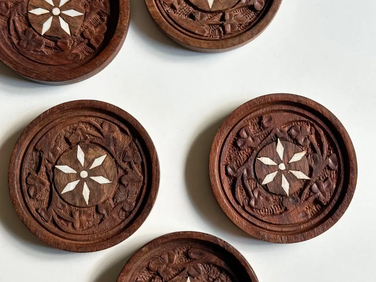 Billede 4 - Indiske glasbrikker, 6 stk samlet