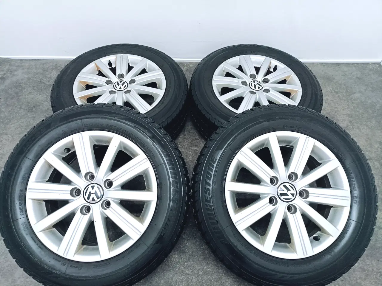 Billede 3 - 5x112 15" ET50 nav 57,1ø VW vintersæt